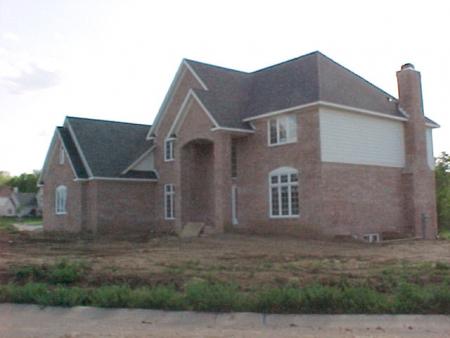 Before New Home Landscaping 1